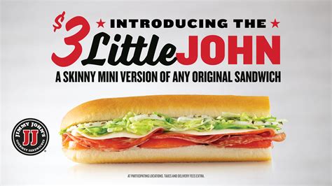 Atlanta, GA 30339. (770) 874-3285. Order Now. Store Info. Catering. Delivery. Rewards. Skip link. With gourmet sub sandwiches made from ingredients that are always Freaky Fresh®, Jimmy John’s is the ultimate local sandwich shop for you.